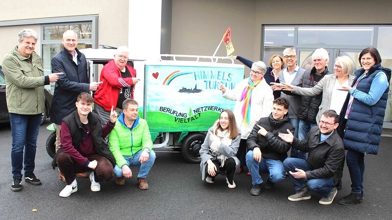 Präsentation des 'Himmels-Tuk Tuk in Bad Radkersburg