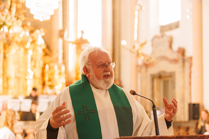 Den Gottesdienst stand unter anderem der Salvatorianer P. Leo Thenner vor.
