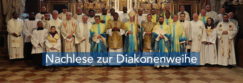 Diakonenweihe am 4. Dezember 2025
