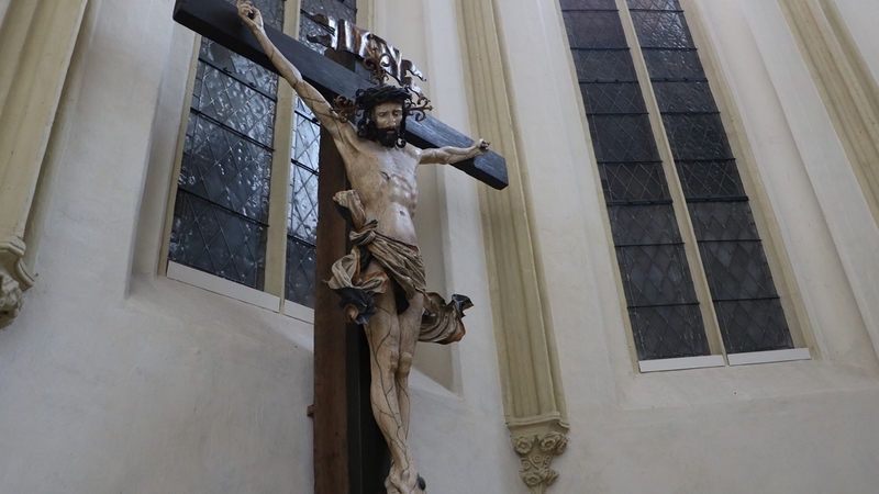 Kruzifix in der Kreuzkapelle der Michaelerkirche