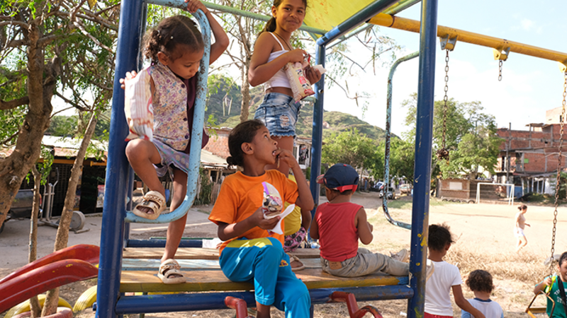 Das Foto zeigt die Friedensbildung Fusempaz in Kolumbien