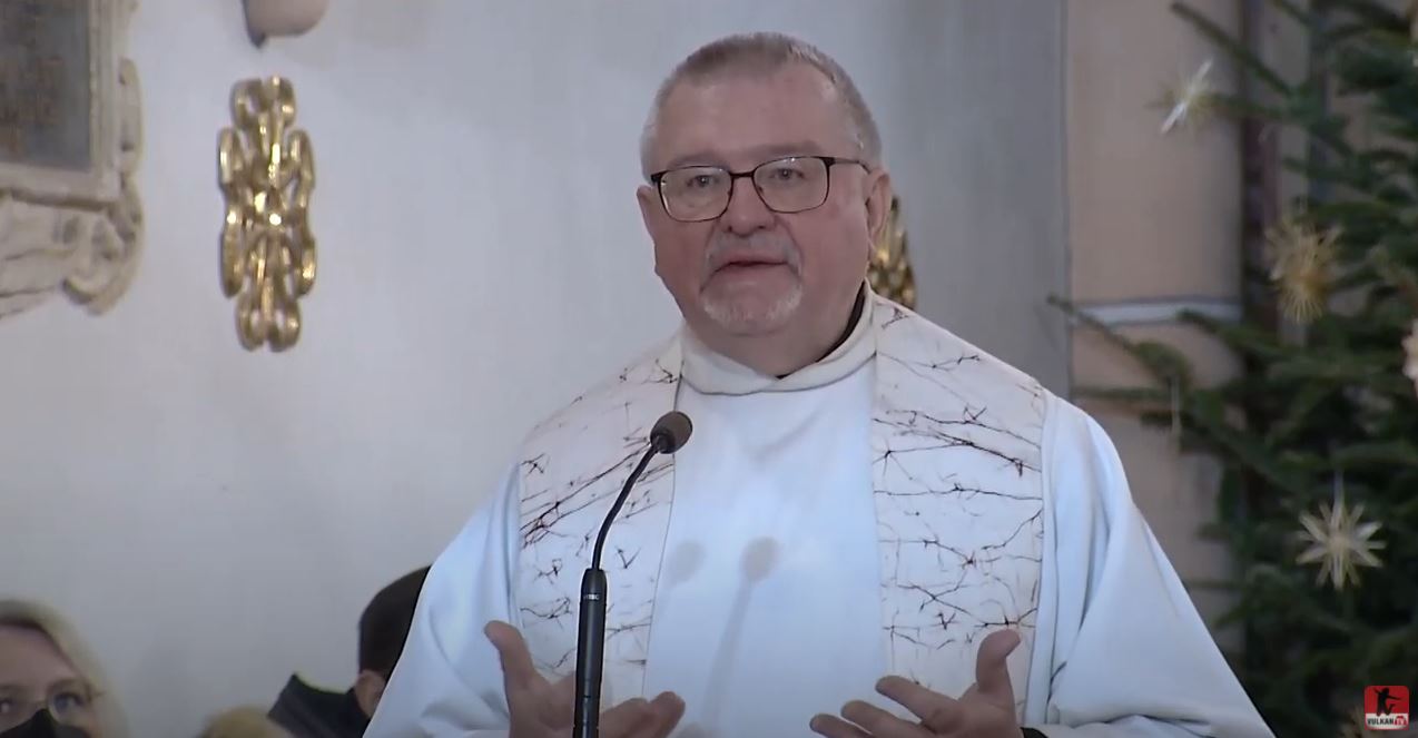 Provinzial P. Josef Wonisch - Screenshot der Liveübertragung 'Friends of Salvatorian' in Vulkan TV