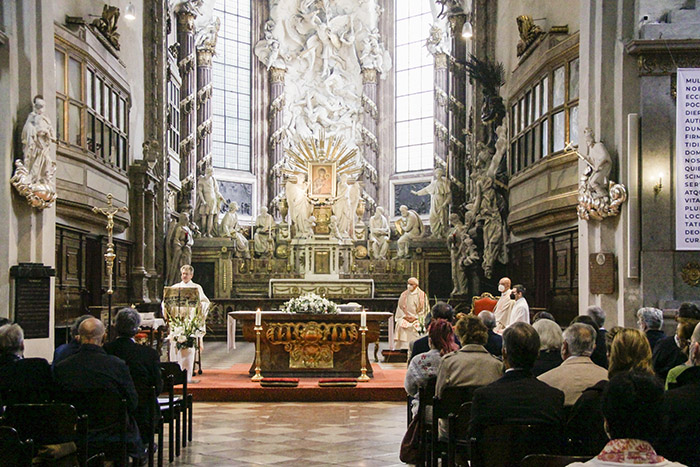 Austellung 800 Jahre Michaelerkirche am 3. Oktober 2021