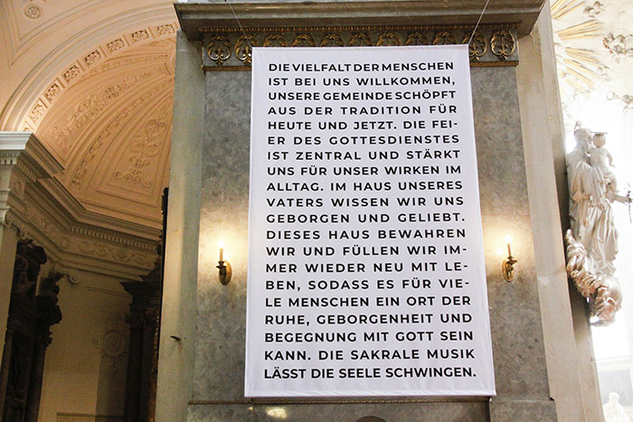Austellung 800 Jahre Michaelerkirche am 3. Oktober 2021