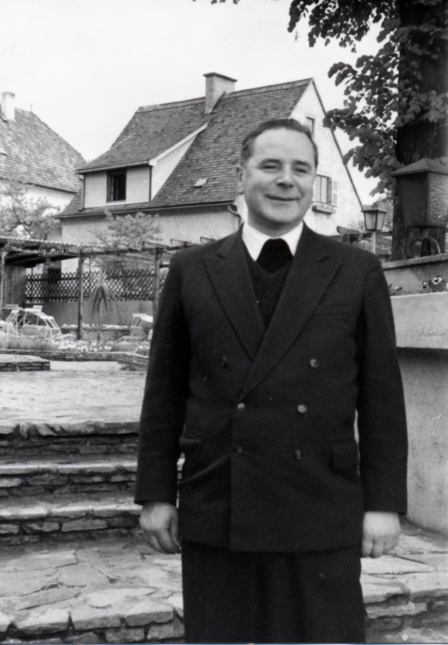 P. Waldemar Posch SDS in Stein, Mai 1962 / Nachlass P. Waldemar Posch SDS / Wien I, St. Michael, Archiv der Österreichischen Pro-Provinz der Salvatorianer (asa)