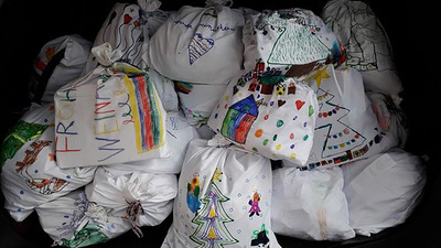 1600 Weihnachtssäckchen für Temeswar